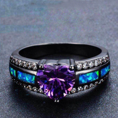 Sterling, Jewelry, gold, purple