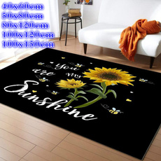 sunflowercarpet, bedroomcarpet, carpetandrug, Sunflowers
