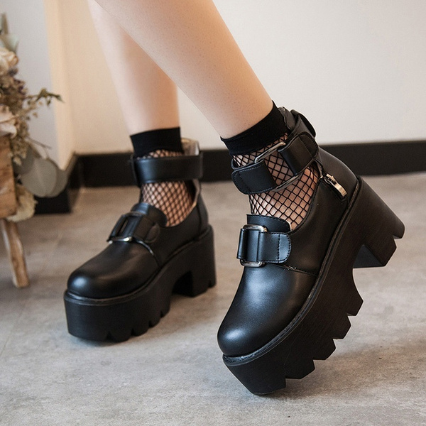 gothic mary jane shoes