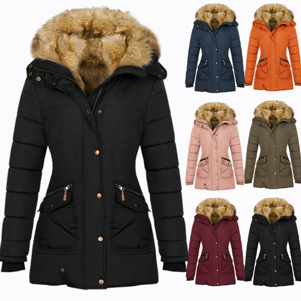 TWDYC Size 5XL Thick Big Fur Women Long Down Parkas Ladies Winter Jacket  Women Hooded Winter Coat Cotton Jackets Female (Color : Red, Size : Large)  : Amazon.ca: Clothing, Shoes & Accessories