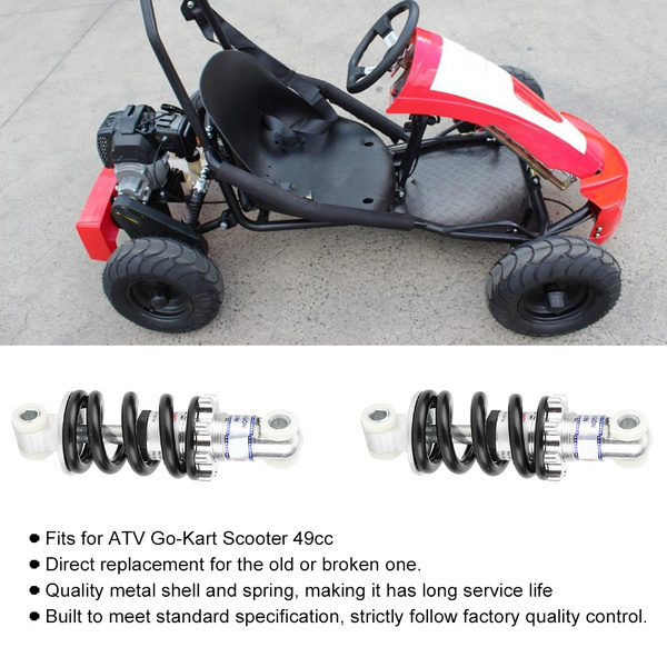 Rear Shock, 2pcs 125mm 750LBS Rear Shock Fits Go-Kart Scooter 49cc | Wish
