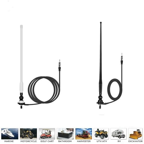 Weather Resistant Signal Booster Signal Reception Flexible Mast