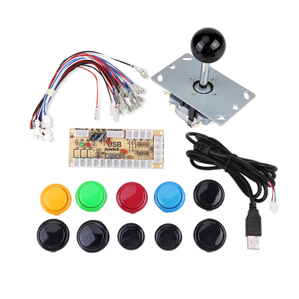 Arcade Buttons And Joysticks Diy Kit, Delay Arcade Diy Kit , Systems ...