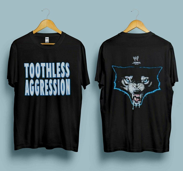 Klappe slag Forkludret Vtg Chris Benoit Toothless Aggression t-shirt Gildan reprint | Wish