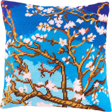 crossstitch, gift for her, blossom, Almonds