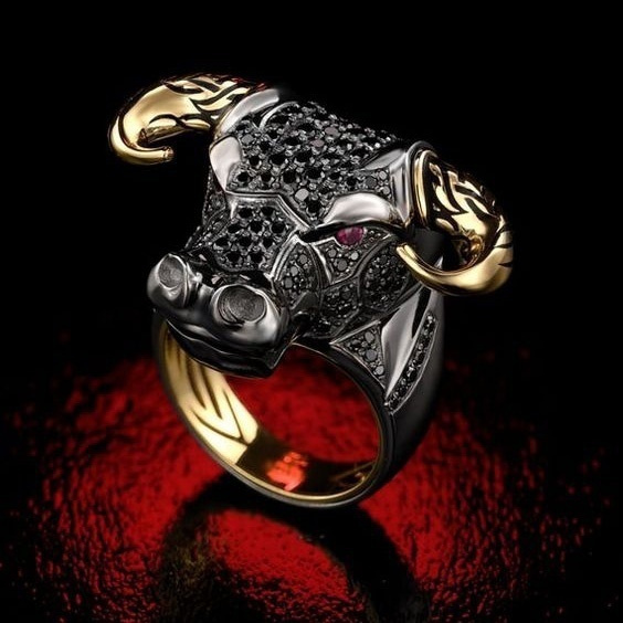 Bull on sale head ring