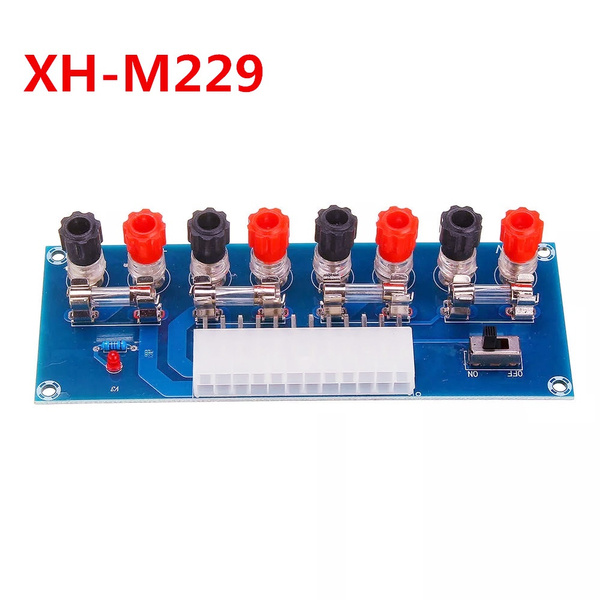 ATX power supply adapter changer module XH-M229 desktop pc board 24pin—/_H YR