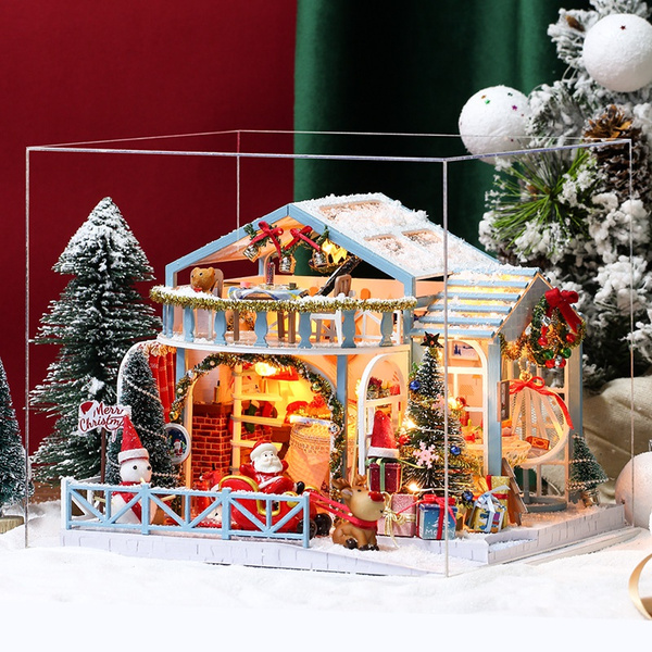 dolls house christmas set