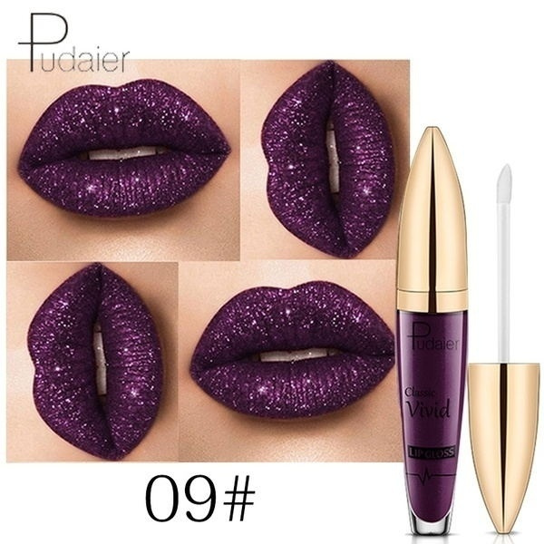 pudaier diamond glitter lipstick