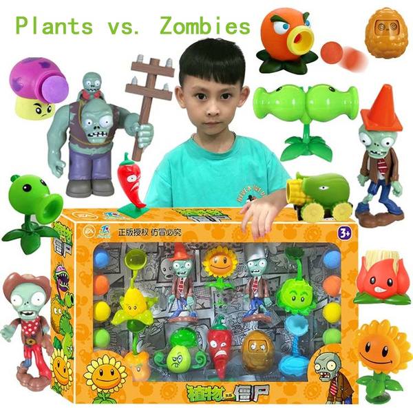 Plants vs. Zombie Toys Complete Set Of Boys Anime Figure