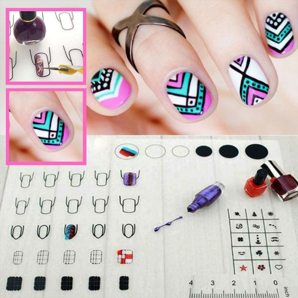 Silicone Training Mat For Acrylic Nails Application, Nail Art Stamping Mats,  Manicure Nail Polish Practice Plates Color Transfer Tools Decorating Tool  Guides Set Silicon Nail Art Stamp Training Professional Nail Painting  Templates