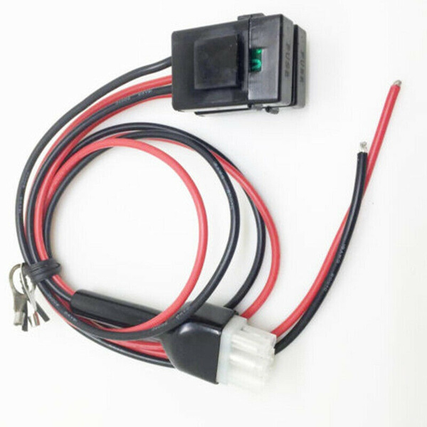 Per Icom Radio Cavo Di Alimentazione 30Amp Fusibile 6pin Dc-Netzkabel - Foto 2