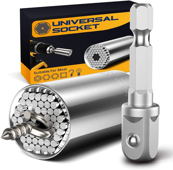 Multitool Universal Socket, Socket Wrench Tools Set, Cool Gadgets