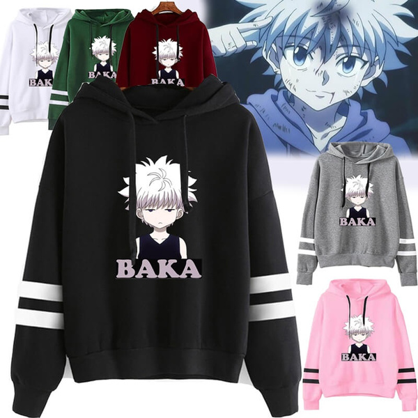 Killua Zoldyck Printed Hoodie Casual Long Sleeved Pullovers Hunter X Hunter Printed Sweatshirt Wish Killua Zoldyck Printed Hoodie Casual Long Sleeved Pullovers Hunter X Hunter Printed Sweatshirt Wish