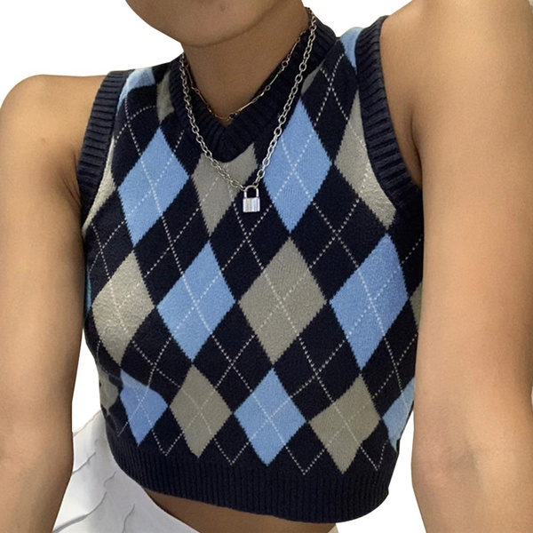 vintage sweater vest womens