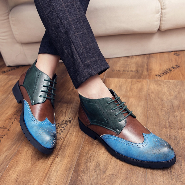 Mannen Oxford Platte Lente Schoenen voor Mannen Echt Leer Flats Brogues  Vintage Veters Loafers Casual Zakelijke Lederen Schoenen | Wish