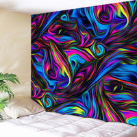 Psychedelic Tapestry 3d Tapestry Background Cloth Background Wall ...