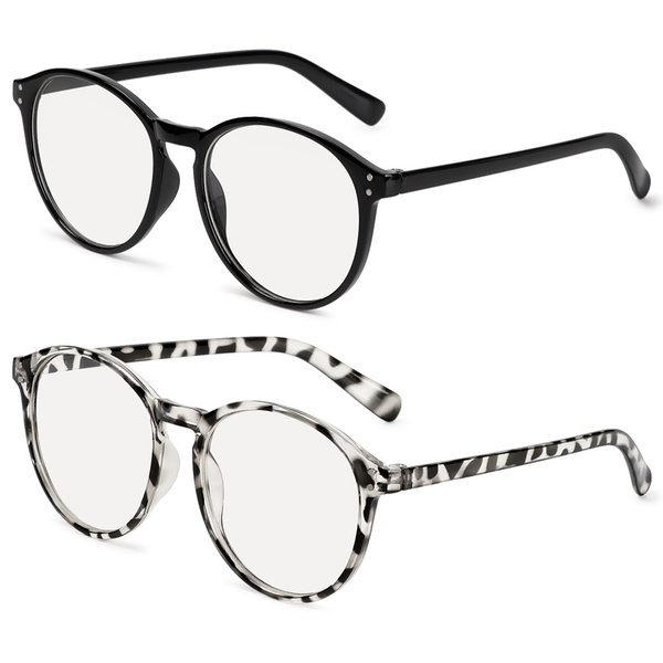 Round clearance leopard glasses