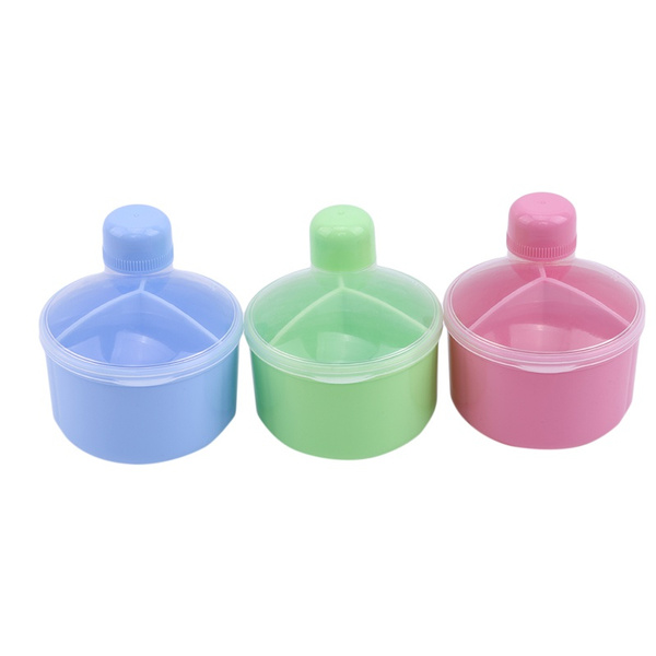 Formula Powder Container With Divider Portable Baby Milk Powder Formula Dispenser Mini Container Storage ...