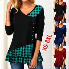 Clothes, blouse, Plus size top, long sleeved shirt
