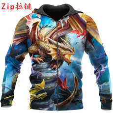 3D hoodies, zipjacket, Fashion, Jacket