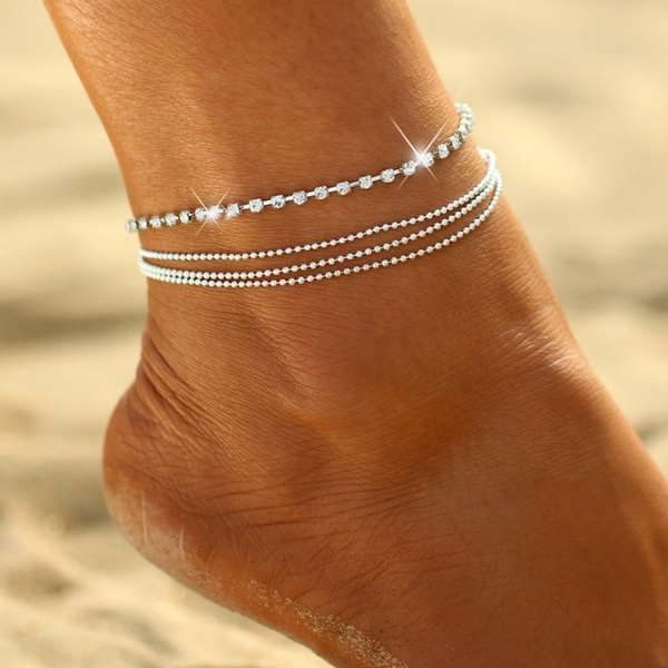 Cleo Barefoot Anklet/Toe Ring – Samis Handmade Jewelry