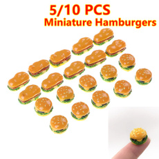 Toy, Hamburger, miniaturehamburger, miniaturefood