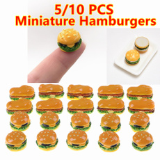 Toy, Hamburger, miniaturehamburger, miniaturefood