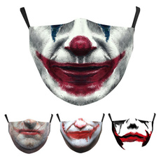 Joker, Outdoor, Halloween, Masks