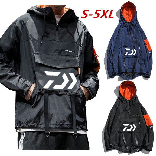 5xl pullover windbreaker