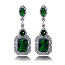 Sterling, Fashion, Gemstone Earrings, 925 silver earrings