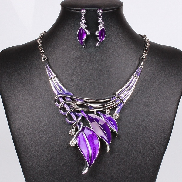 Purple Jewellery Sets - Buy Purple Jewellery Sets Online at Best Prices In  India | Flipkart.com