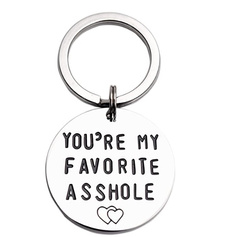 Funny, youremyfavoriteasshole, Key Chain, boyfriendgift