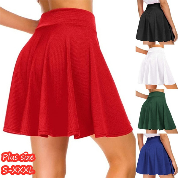 Summer Women Fashion Double-Layer Athletic Short Skirt Fitness
