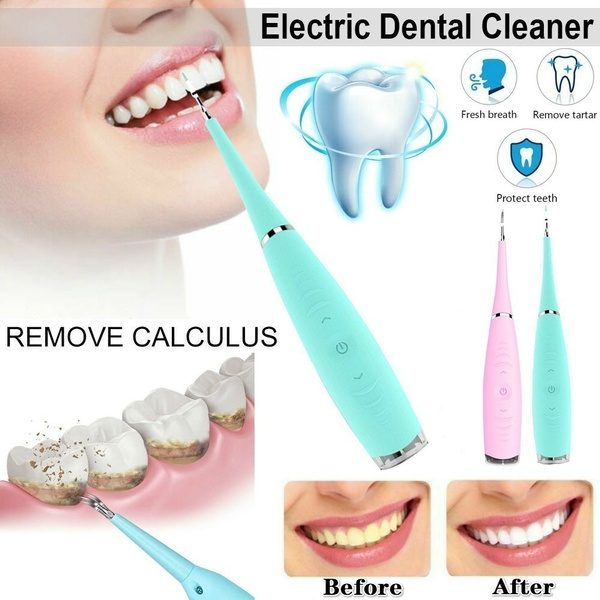 portable sonic dental tooth stain remover