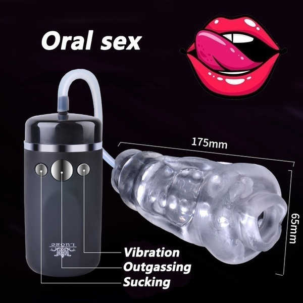 Strong Sucking Machine Male Electric Masturbator Penis Pump Vibrator Sex Toy  For Man Real Pussy Silicone Erotic Dolls Adult Shop