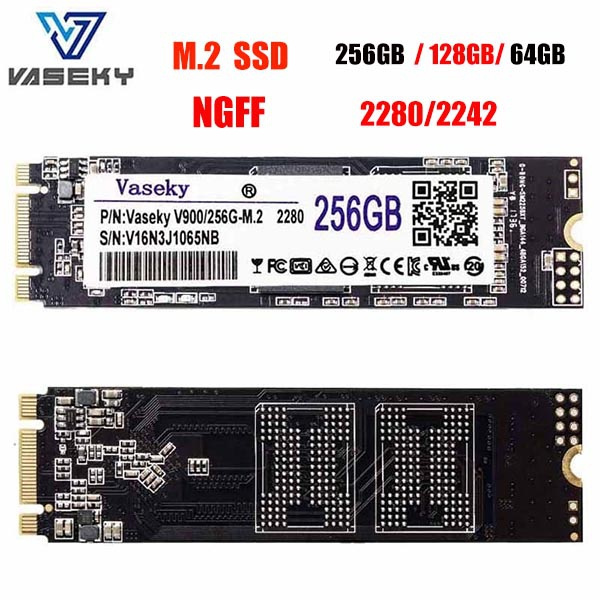 256/128/64GB Solid State Disk Drive For Desktops And Laptops M.2 SSD