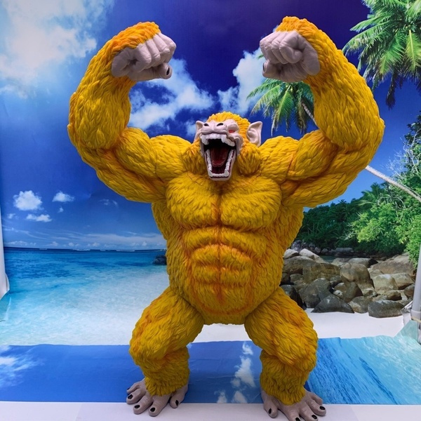 NEW 2020 The Movie Dragon Ball GT Transformation Evolution Saiyan Oozaru  Golden Great Ape Giant Form Goku Figure Statue Great Monkey DBZ Collection  Model 43cm Ornaments