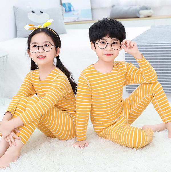 Long sleeve best sale childrens pyjamas