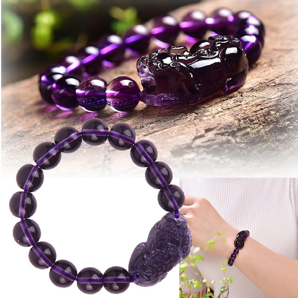 Amethyst deals pixiu bracelet