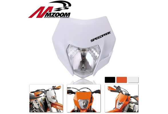 Motorcycle Dirt Bike Motocross Supermoto Headlight Universal Fairing For KTM SX