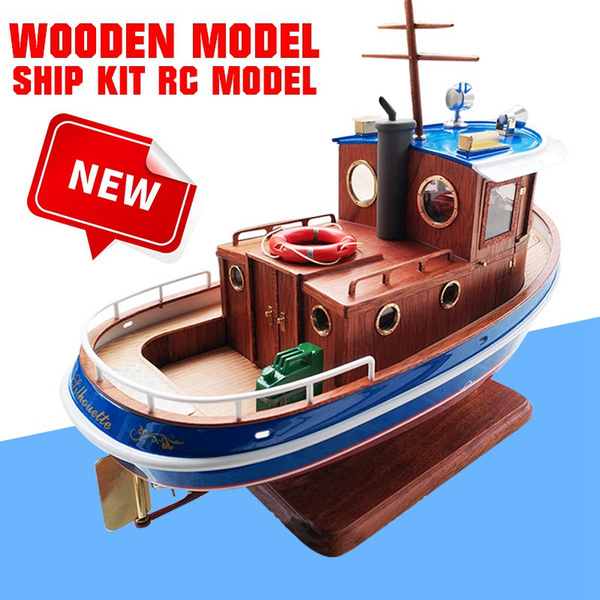 Micro Tug M3 1:18 273mm Wooden model ship kit RC model