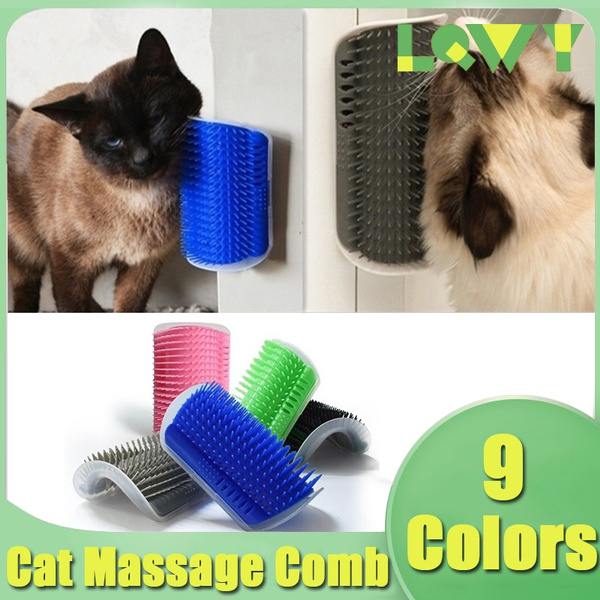 corner cat brush