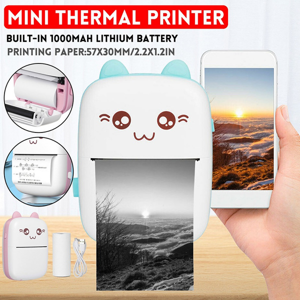 mini portable thermal printer