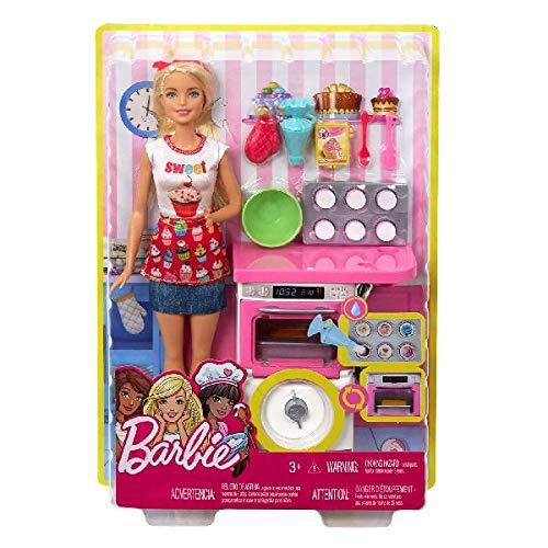 Barbie Bakery Chef Doll and Playset 