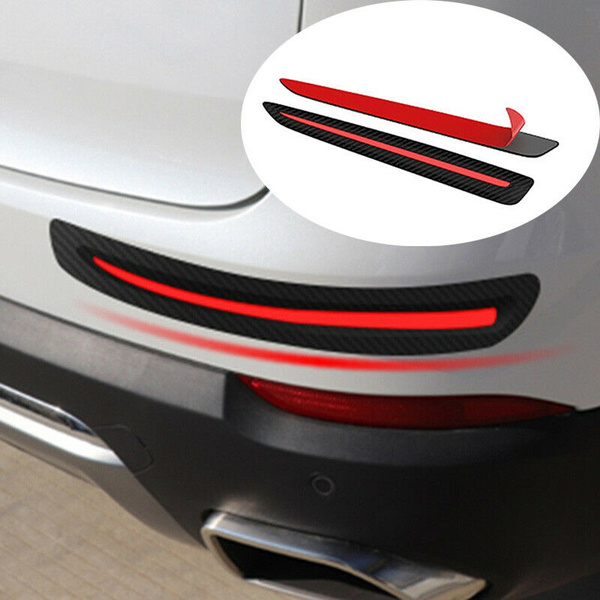 2PCS Car Accessories Bumper Corner Guard Cover Anti Scratch Protector Sticker