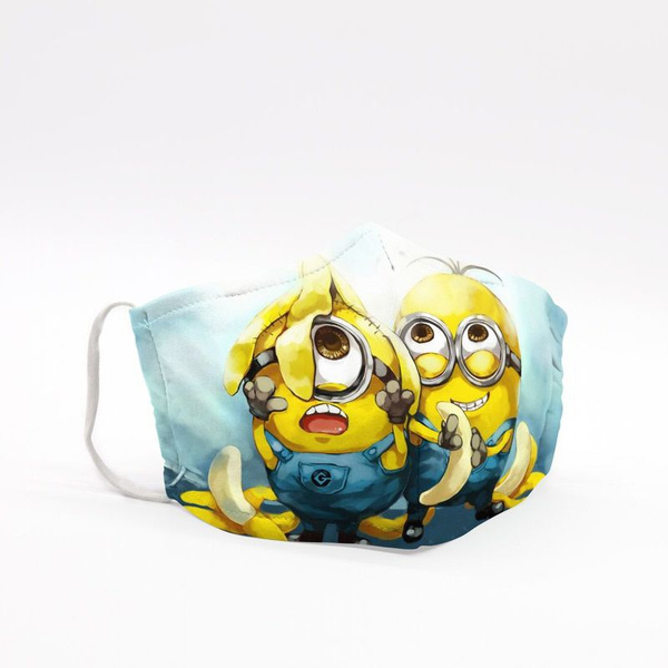 Banana Minions Face Funny Minions Despicable Me Movie Fans Gift Minions Gift 3 Layers Cotton Normal Mask 1-20 Pcs For Adult | Wish Banana Minions Face Funny Minions Despicable Me Movie Fans Gift Minions Gift 3 Layers Cotton Normal Mask 1-20 Pcs For Adult | Wish
