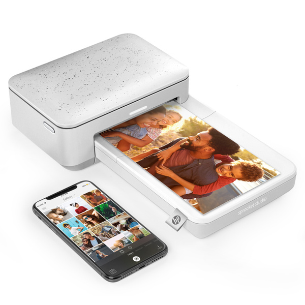 HP Sprocket Studio 4x6” Instant Photo Printer – Print Photos from Your iOS,  Android Devices \u0026 Social Media | Wish