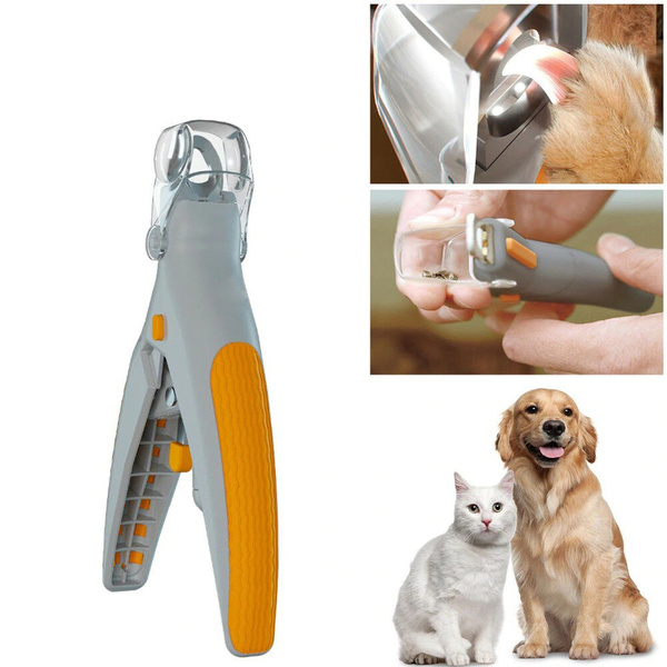 Pet Nail Clipper Sharp Strong Hardness Nail Care Led Light Pet Cat Dog Nails  Cutter Tool Pet Supplies Mengxi | Fruugo SA