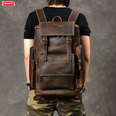 travel backpack, backpack for men laptop, canvas backpack, Multi-layer